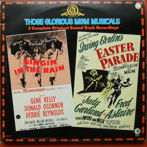 Various – Those Glorious MGM Musicals - Singin' In The Rain And Easter Parade