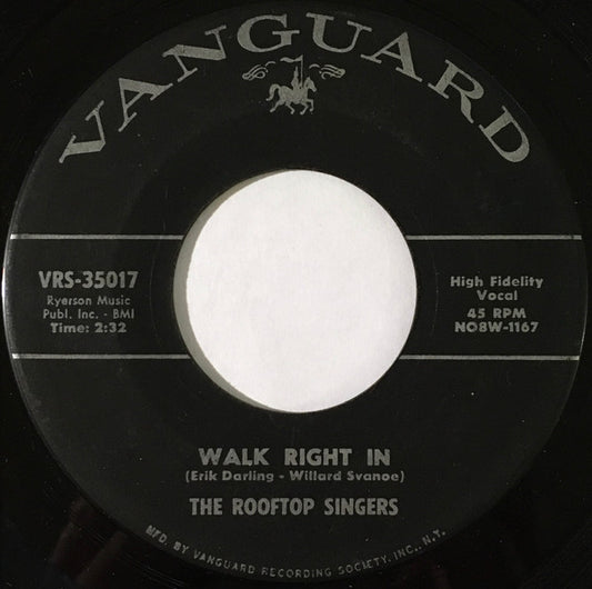 The Rooftop Singers – Walk Right In