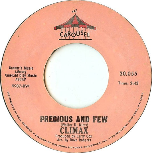 Climax – Precious And Few / Park Preserve