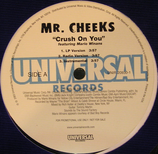 Mr. Cheeks – Crush On You / The Wire