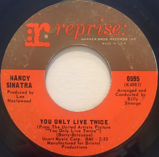 Nancy Sinatra / Nancy Sinatra & Lee Hazlewood – You Only Live Twice / Jackson