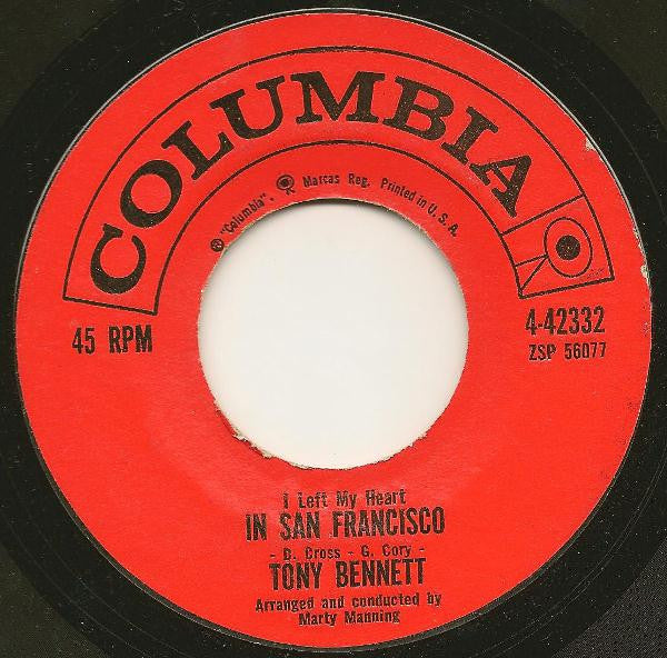 Tony Bennett – I Left My Heart In San Francisco