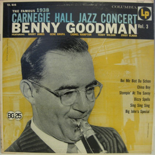 Benny Goodman – The Famous 1938 Carnegie Hall Jazz Concert Vol.3