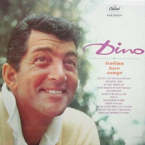 Dean Martin – Dino: Italian Love Songs