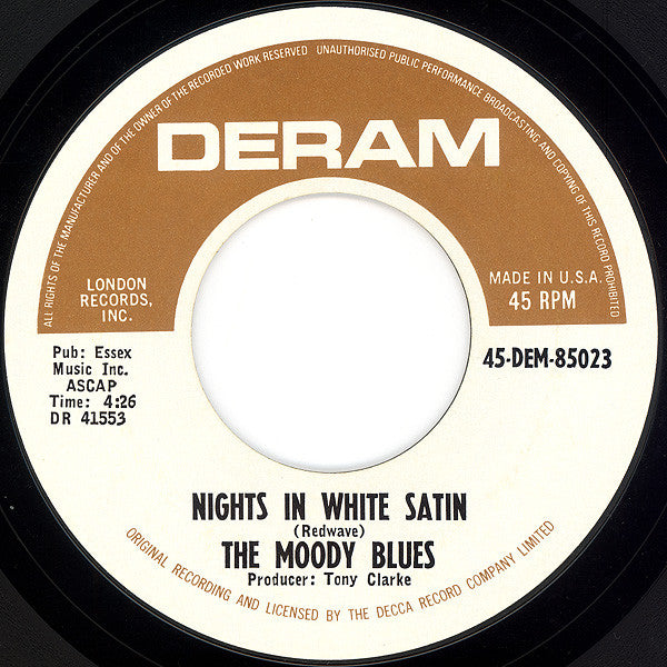The Moody Blues – Nights In White Satin