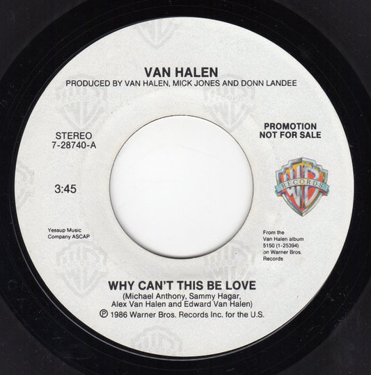 Van Halen – Why Can't This Be Love