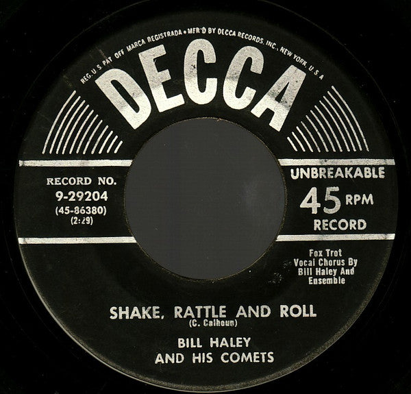 Bill Haley And His Comets – Shake, Rattle And Roll / A. B. C. Boogie