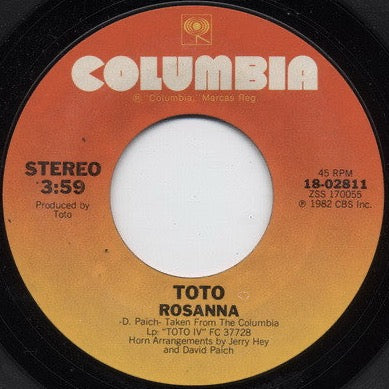 Toto – Rosanna