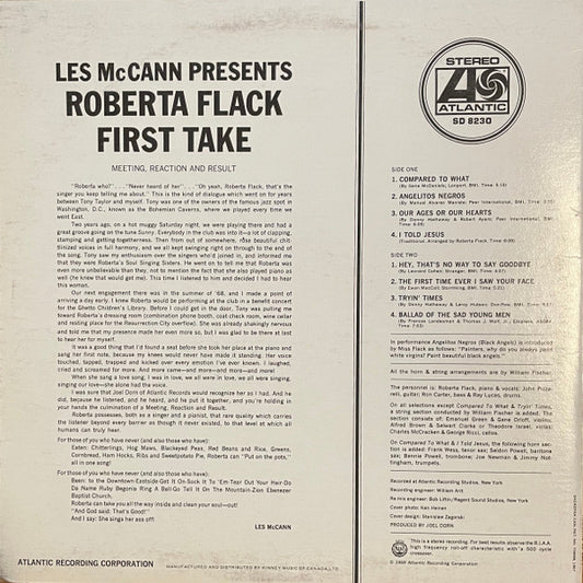 Roberta Flack / First Take